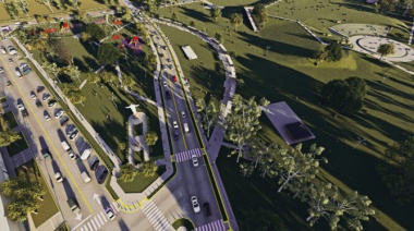 Moreno: comenzó la renovación de la plaza Dr. Buján