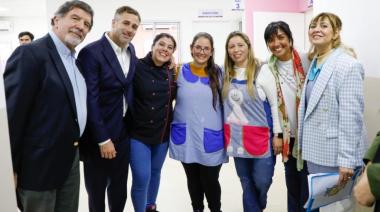 Achával inauguró el nuevo jardín 922 de Villa Rosa
