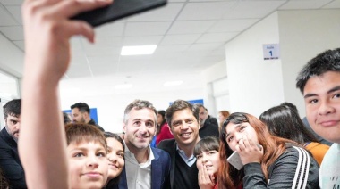 Achával inauguró la nueva Escuela Secundaria N° 40 de Alberti