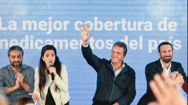 Massa anunció refuerzo alimentario de $45.000 para jubilados y pidió “memoria” para tener futuro
