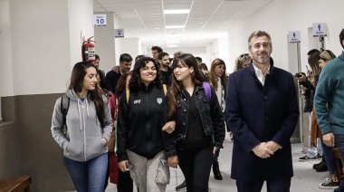 Achával inauguró un nuevo edificio para la Secundaria N° 38 en Derqui