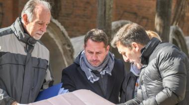 Ituzaingó: Pablo Descalzo recorrió obras en la cuenca hidráulica Las Cabañas y la ampliación de dos escuelas
