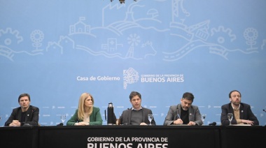 Kicillof anunció un proyecto propio para promover inversiones y le respondió a Nación sobre la planta de GNL