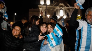 Los festejos por el Bicampeonato de la Copa América se hicieron sentir en Pilar