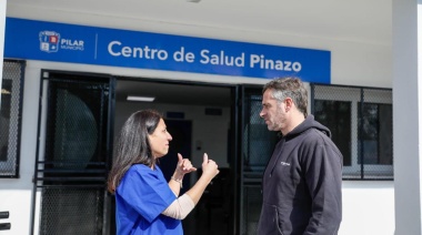 Achával inauguró la nueva puesta en valor del Centro de Salud de Pinazo