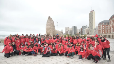 Más de 450 chicos y chicas de Morón viajaron a Mar del Plata
