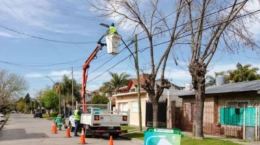 Hurlingham: Selci anunció que comenzó el recambio del parque lumínico