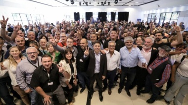 Moreno: Kicillof encabezó el cierre del Congreso de SATSAID