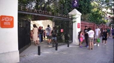 San Martín presentó la propuesta de verano de Estación Infancia