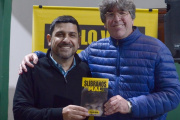 Luis Morales presentó el libro “$Libranos del Mal” en Merlo, junto a su autor Pablo Vera