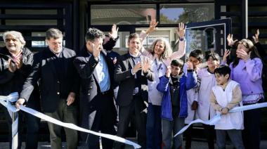 Merlo: Kicillof y Menéndez inauguraron el nuevo edificio de la Escuela de Educación Especial N° 502