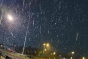 El invierno llegó con fuerza: se registraron nevadas en diferentes puntos de Zona Oeste