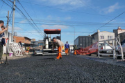 Hurlingham: avanzan los trabajos en la Ruta Provincial 4