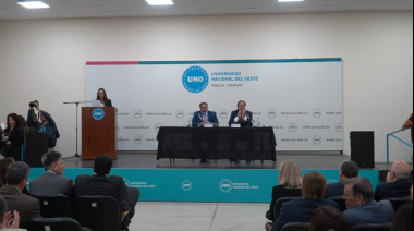 Asumi贸 Gustavo Soos como nuevo rector de la Universidad Nacional del Oeste
