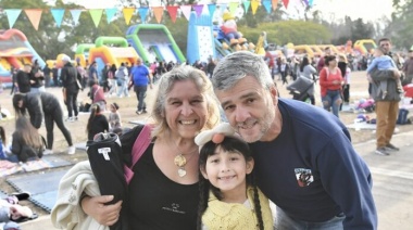 Hurlingham: Zabaleta junto a las familias en el cierre de las vacaciones de invierno