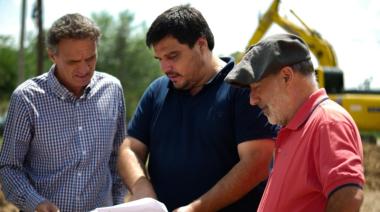 Marcos Paz: Curutchet y Katopodis dieron inicio a nuevas obras en el Municipio