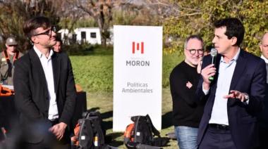 Morón: Ghi y Wado de Pedro entregaron nuevo equipamiento