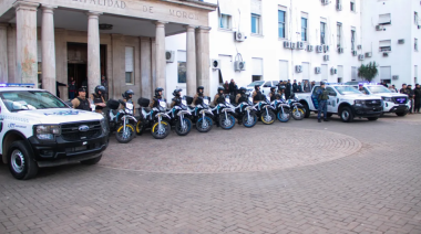Morón incorporó nuevos patrulleros para reforzar la prevención del delito