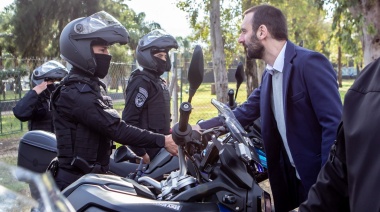 Selci anunció la incorporación de 15 nuevas motos y 35 policías