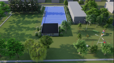 Una plaza renovada para un barrio que crece junto a su comunidad
