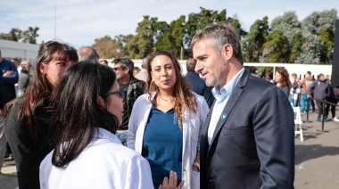 A dos años de su inauguración: Achával anunció un Centro Cardiovascular de última generación en el Hospital Central de Pilar.