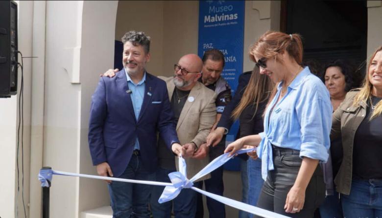 Merlo: Menéndez inauguró el “Museo Malvinas”