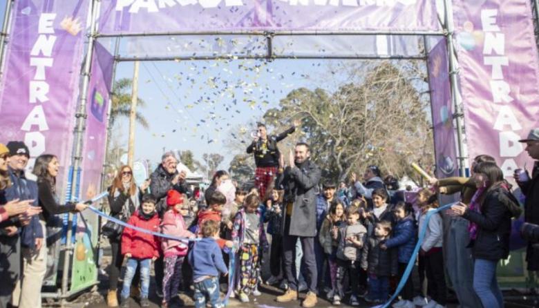 Hurlingham: más de 20 mil vecinos disfrutaron el Parque de Invierno en su primer fin de semana