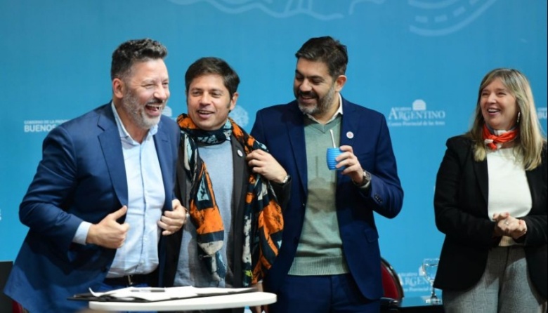 Gustavo Menéndez y Axel Kicillof: una foto que sacudió al peronismo bonaerense