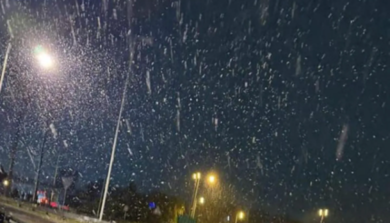 El invierno llegó con fuerza: se registraron nevadas en diferentes puntos de Zona Oeste