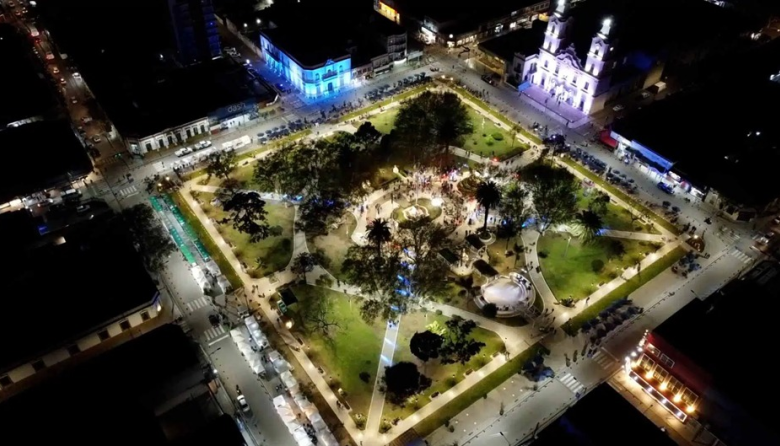 “Pilar se enciende”: un programa que transformó el distrito con más de 50 mil luces LED