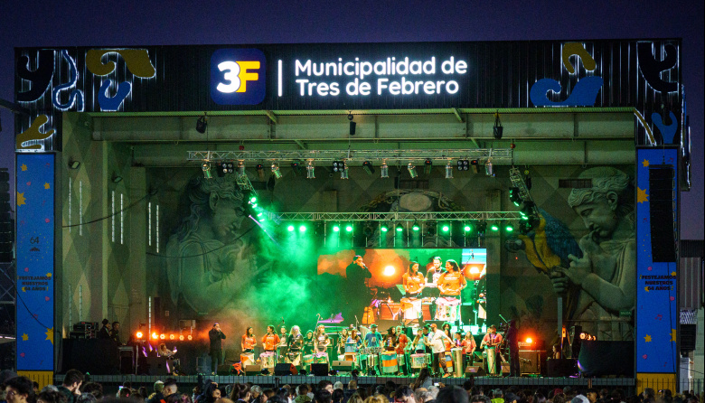 Tres de Febrero celebra 66 años con música, gastronomía y actividades para toda la familia