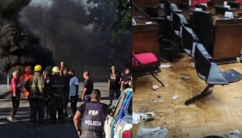 Protesta en Morón por falta de pago de horas extras desata incidentes y suspenden sesión en el Concejo