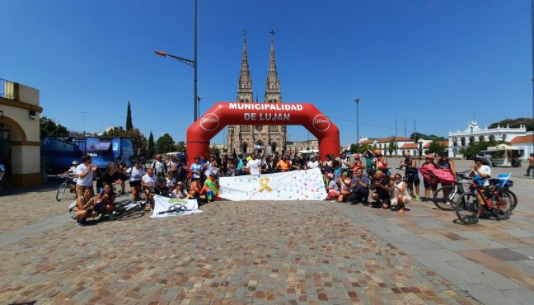 Una bicicleteada solidaria unirá Ituzaingó y Luján para visibilizar el cáncer infantil
