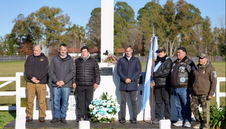 Pilar recordó a los héroes de Malvinas en un emotivo acto por el Día de la Máxima Resistencia