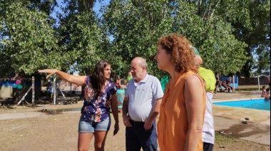 Marcos Paz: El intendente visitó la Colonia de Verano del CIC