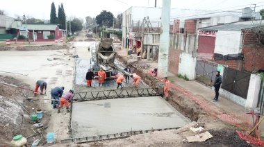 Comenzaron las obras del nuevo corredor en Avenida Storni