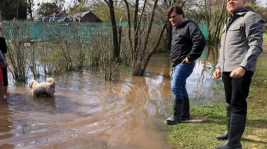 General Rodríguez: Kubar y Basilotta asistieron a vecinos afectados por las inundaciones
