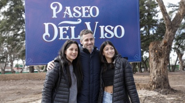 Achával en el futuro Paseo Del Viso: "Estamos recuperando el espacio público para las familias”