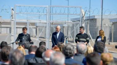 Kicillof, Alak y Menéndez inauguraron el Complejo Penitenciario de Merlo