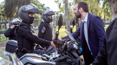 Selci anunció la incorporación de 15 nuevas motos y 35 policías 