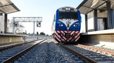 El Tren San Martín funcionará con un cronograma especial durante este fin de semana