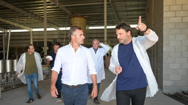 Achával recorrió el polo productivo de Las Heras en el noreste de la Provincia de Buenos Aires