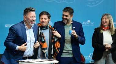 Gustavo Menéndez y Axel Kicillof: una foto que sacudió al peronismo bonaerense