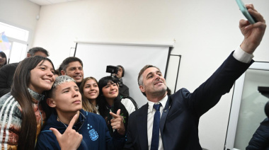 Achával: “Cada escuela de Derqui ya tiene su propio edificio”