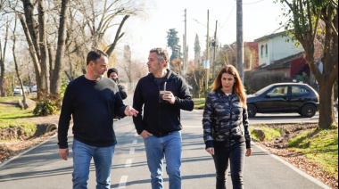 Manuel Alberti suma mejoras viales con nuevas obras de pavimentación