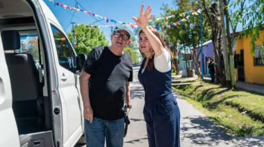 Mariel Fernández recibió a Silvio Rodríguez en Moreno