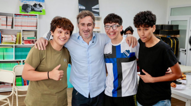 El nuevo edificio de la Secundaria N°36 fue escenario del cierre del ciclo lectivo