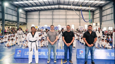 Los clubes municipales celebraron el cierre anual de las actividades de Taekwondo