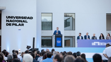 Pilar: Federico Achával inauguró el nuevo edificio de la Universidad Nacional de Pilar