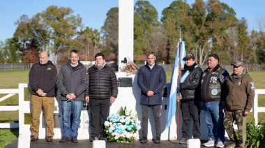 Pilar recordó a los héroes de Malvinas en un emotivo acto por el Día de la Máxima Resistencia